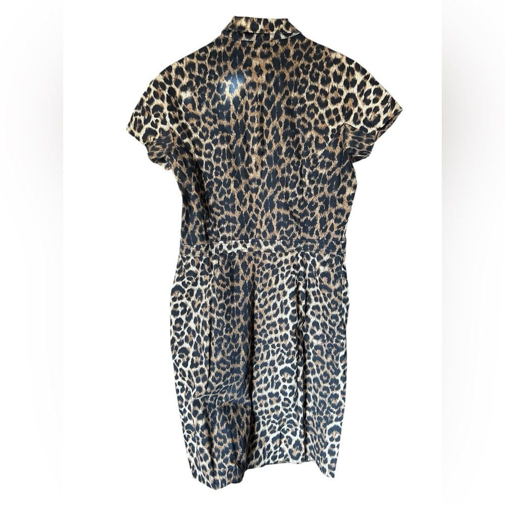 Leopard Print Midi Dress - Picture 2 of 3